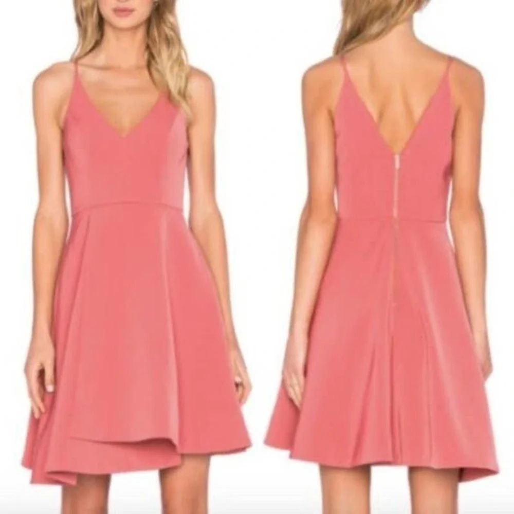 KEEPSAKE the Label No Secrets Dress Fit & Flare Spice‎ Pink Orange Size Small